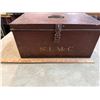 Image 2 : Vintage Lockbox filled with Knife Sheaths