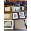 Image 1 : Misc. Wooden Picture Frames and Matting