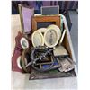 Image 1 : Box of small misc. vintage picture frames