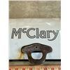 Image 2 : Enameled vent panel from McClary wood stove - circa 1930s-1950s