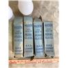 Image 3 : Box of 12 assorted Oil Lamp chimneys (including New old stock MacBeth Pearl Glass)