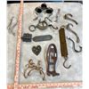 Image 2 : Box of Misc. Antique metal work