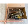 Image 1 : Box of misc. vintage electric lamp parts