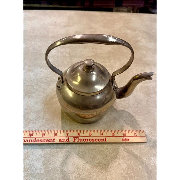 Vintage Metal Tea Pot