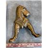 Image 2 : Pair of Cast Iron Dog Andirons (fireplace log holders) : early 1900s