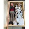 Image 2 : Wooden Box of Doll Figurines and Marionettes
