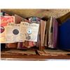 Image 8 : Large Wooden Crate with Handles Containing Assorted Records