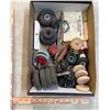 Image 2 : Box of Misc Toy parts for Model Airplane, Train, etc.
