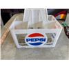 Image 2 : Vintage Coca-Cola & Pepsi Cola items: Display Shelf, Thermometer, Bottle opener, Handle, Bottle Carr