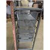 Image 2 : Rolling Stainless Steel Cart with 5 Drawers