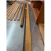Image 2 : Large Assortment of Vintage Yard Sticks and Rulers