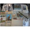 Image 2 : Box of Antique Calendars from 1915, 1917, 1940s, 1950s