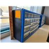Image 2 : Stackable 30-Drawer Parts Organizer - Full of misc. screws, nuts, bolts, hooks, etc.
