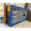 Image 2 : Stackable 30-Drawer Parts Organizer (missing 1 drawer) - Full of misc. screws, nuts, bolts, hooks, e
