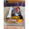 Image 1 : Box of Misc. Brand New Locks: Deadbolts, Hitch Locks, Disc Padlock, etc.