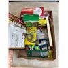 Image 2 : Box of New Misc. Items - Furniture Pads, Door Latches, Tape, etc.