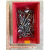 Image 2 : Bin of Assorted Hooks, Turnbuckles, Pulleys, U Bolts, etc.