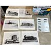 Image 2 : Large Assortment of 8x10 Train Pictures