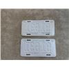 Image 2 : Pair of 1969 British Columbia License Plates