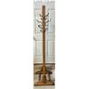 Image 2 : Antique Oak Double-Sided Coat and Hat Rack