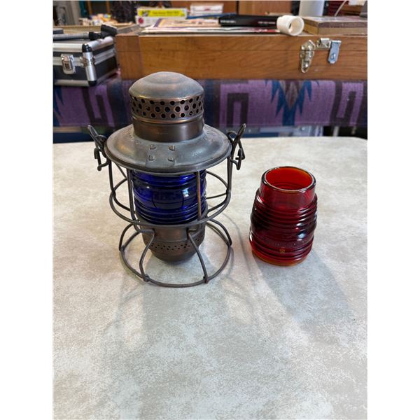 CN Rail Lantern and Handlan-Buck Lamp Glass