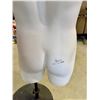 Image 2 : Male Torso Mannequin with Adjustable Height Metal Base