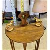 Image 2 : Antique Oak Side Table with Horses
