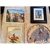 Image 2 : Set of Four: Original Roy Rogers Lobby Card, Hand-Painted Dream Catcher, Framed Photo of the Lone Ra