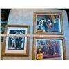 Image 2 : Three Solid Oak Frames: Roy Rogers Wooden Framed Prints and Hank Williams Sr.