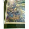 Image 2 : Limited Edition Mark Susinno 2004 Salmon Print with Rustic Wood Frame