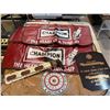 Image 1 : Vintage Garage and Automotive Items: Desaulniers Bros. Directional Turn Signal Swing Arm, Fender Cov