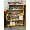 Image 1 : Heavy Duty Yellow Steel Rolling Rack - 60” L x 67” T x 18” D