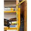 Image 2 : Heavy Duty Yellow Steel Rolling Rack - 60” L x 67” T x 18” D