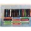 Image 3 : Box: 48 Texas Instruments TI-99 (Home Computer Command Module) Video Game Cartridges with Controller