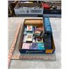 Image 8 : Box: Vintage Games and Playing Cards - Dominoes, Merlin, Test Pilot, Touring, Darts