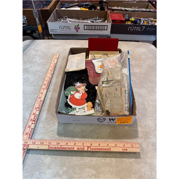 Box: Misc. Antique Ephemera from Paris, London, Rochester, San Francisco