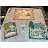 Image 1 : Box: Vintage Die Cut Embossed German Calendar Holders
