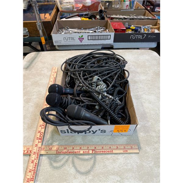Box: Misc. Microphones and Cables