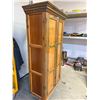 Image 2 : Solid Wood Armoire/Cabinet - 74” T x 36” W x 17” D