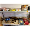 Image 2 : Large Industrial Racking: One Complete Unit with Three Shelves and Two Sets of Vertical Posts - 96[x
