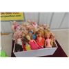 Image 1 : Box of Barbie Dolls and Other Assorted Dolls.