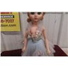 Image 3 : 1966 Madame Alexander Ballerina Doll With Earrings, Ring, Original Tag, Standing 17 in. Tall.