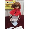 Image 1 : 1988 Little Red Riding Hood Doll With Certificate of Authenticity #8029R.