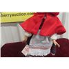 Image 3 : 1988 Little Red Riding Hood Doll With Certificate of Authenticity #8029R.