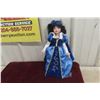 Image 1 : 2001 Disney Princess Snow White Doll With Stand, Measuring 16 in. Tall.