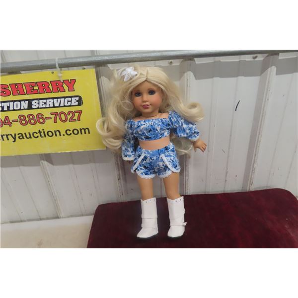 American Girl Vinyl Doll, 18"