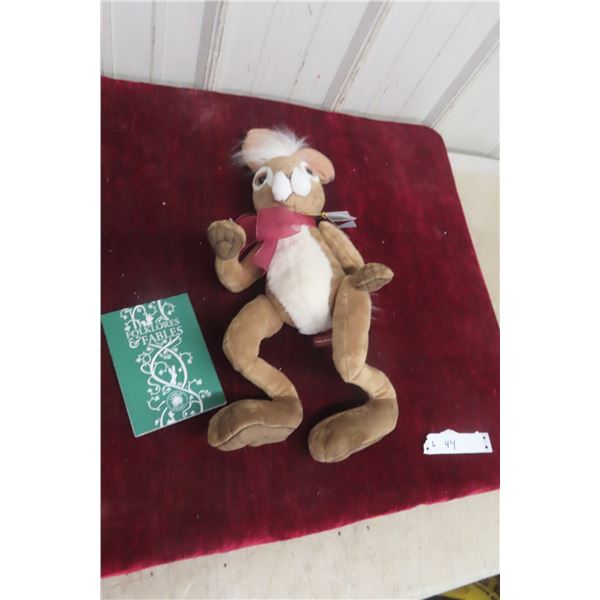 Charlie Bears “Speedy” Plush from The Tale of the Hare & the Tortoise, 19", with Box