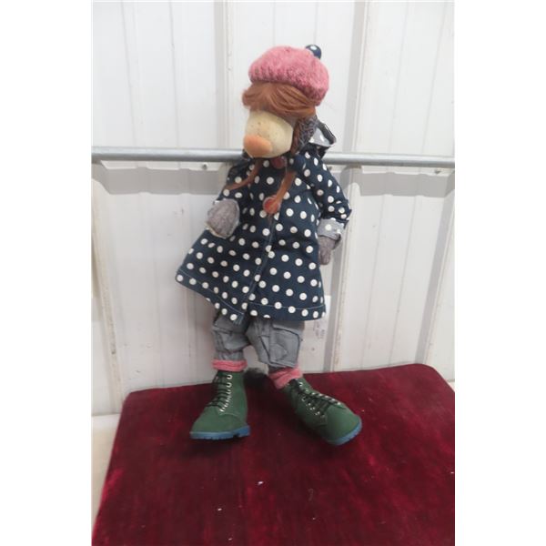 Zwergnase Plush by Nicole Marschollek-Menzner, “Happy Day,” 26"