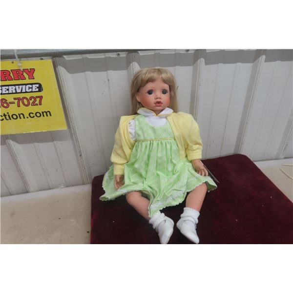Celia Doll “Primrose,” Limited No. 33 of 500, 22" Vinyl