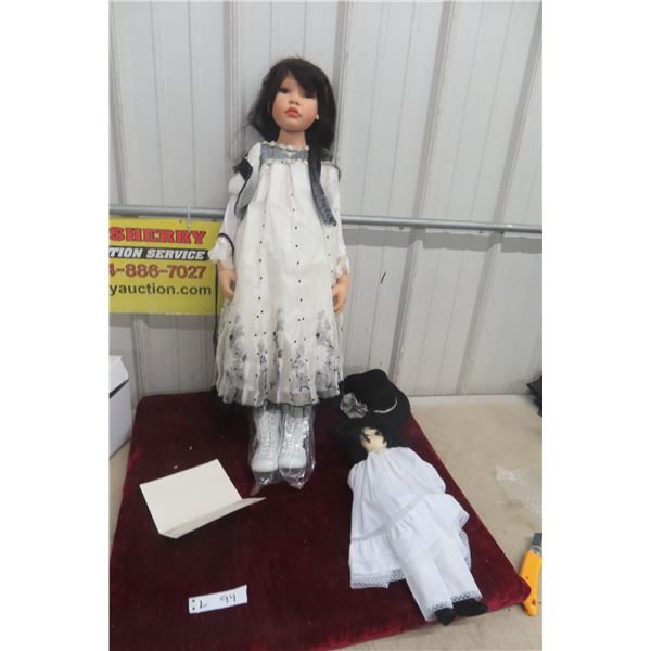 Zofia & Henry Zawieruszynski “Osaka” Doll, One-of-a-Kind (No. 1 of 1), 32" Vinyl, with Certificate,